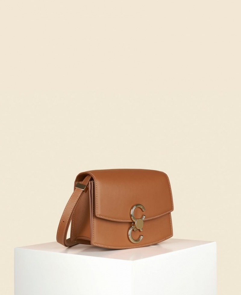 Geanta Crossbody Cafuné Small Pendulum Dama Maro | SBN469GV