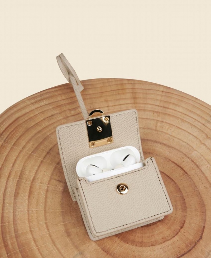 Genti Mini Cafuné Stance Pod AirPods Case Dama Bej | IGH494AG